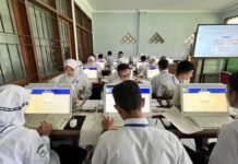 MTsN 1 Kota Bandung Gelar Geladi TKA Hari Pertama, Uji Kesiapan Sistem dan Siswa