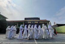 Perkuat Pemahaman Ibadah, MTsN 1 Kota Bandung Gelar Ujian Manasik Haji