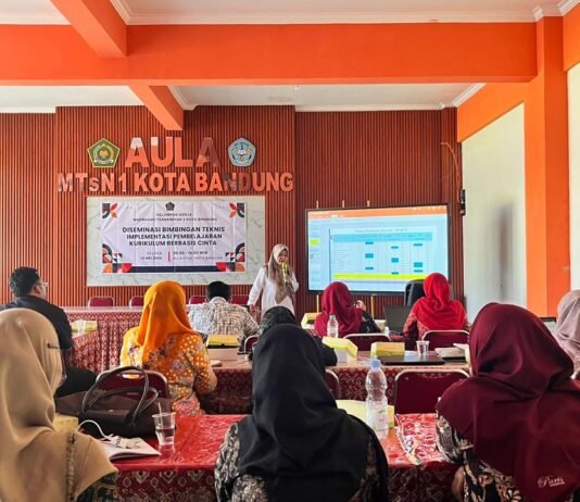 Implementasi KBC Jadi Fokus Diseminasi KKMTsN 1 Kota Bandung
