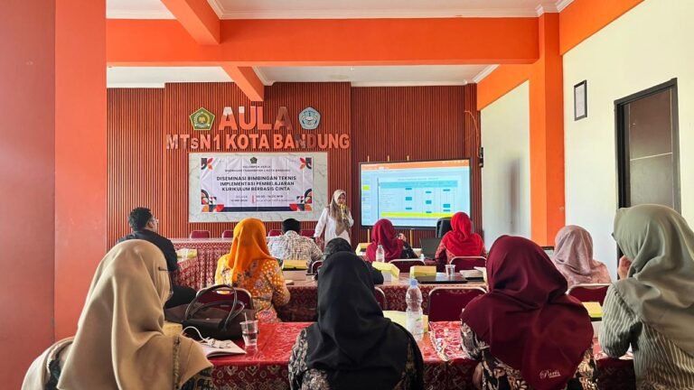 Implementasi KBC Jadi Fokus Diseminasi KKMTsN 1 Kota Bandung