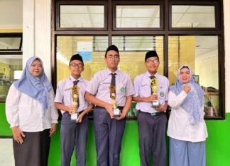 Melalui Shalat Duha Bersama, MTsN 1 Kota Bandung Tanamkan Karakter dan Semangat Berprestasi