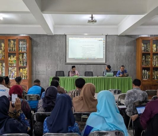 Jelang AKSIOMA 2026, MTsN 1 Kota Bandung Perkuat Koordinasi melalui Technical Meeting