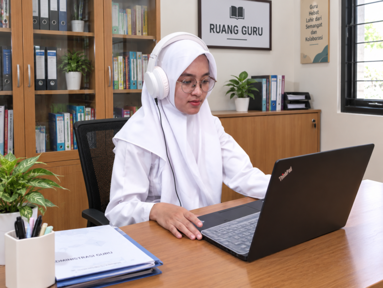 Perkuat Pembelajaran, Guru MTsN 1 Kota Bandung Ikuti Bimtek IKM